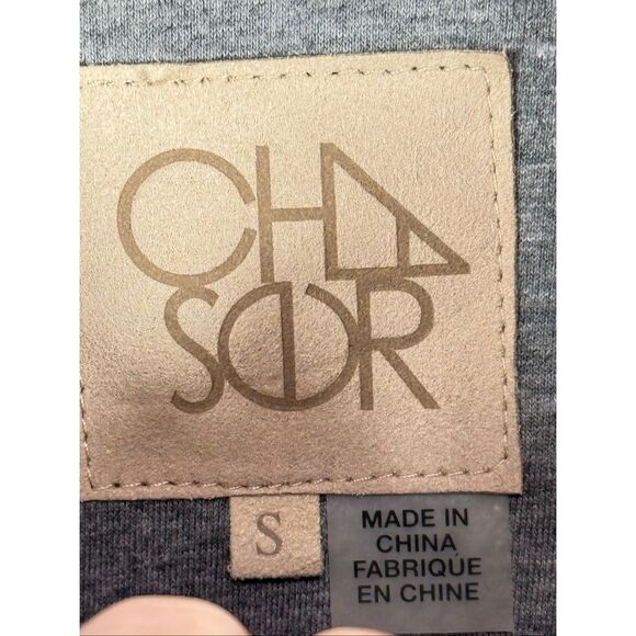 Chaser women’s color block moto suede jacket size medium - Picture 3 of 6